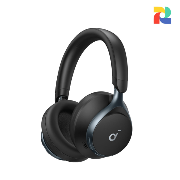 Soundcore Space One ANC Bluetooth Headphones with LDAC, 40H Playtime – Black